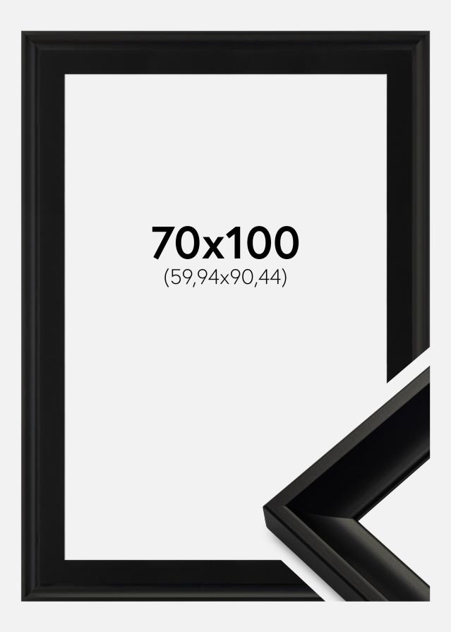 Rám Öjaren Cerná 70x100 cm - Pasparta Cerná 24x36 inches