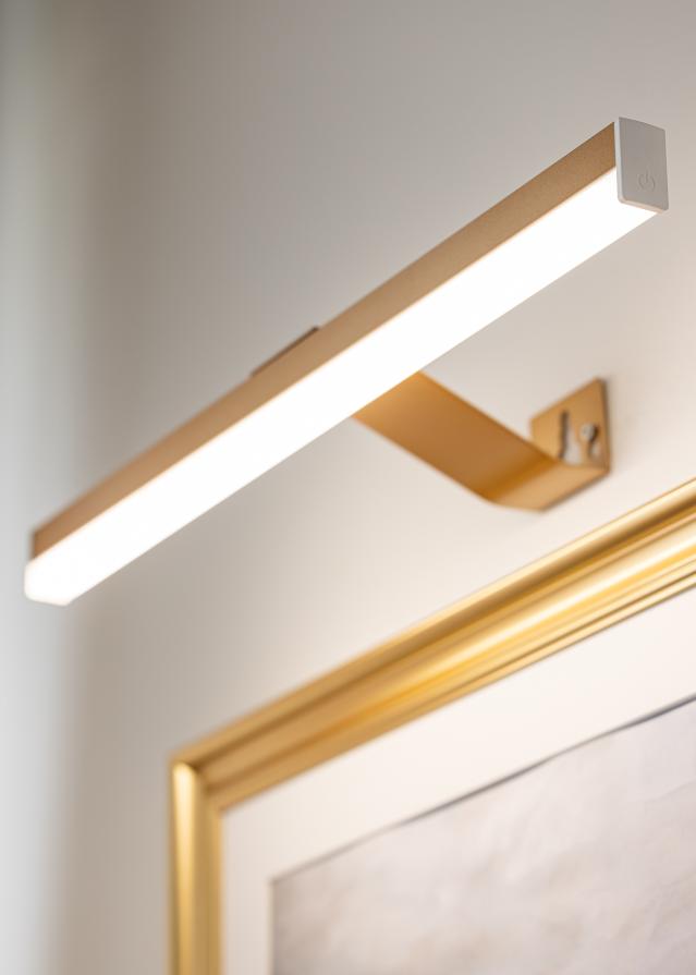 KAILA Glow Bateriové Osvětlení Obrazu 55 cm - Zlatá