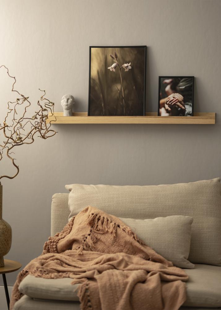 KAILA Polička na obrazy Dub 90 cm