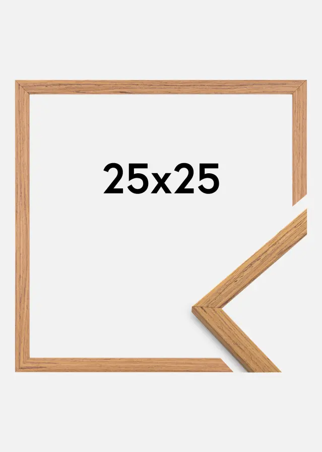 Rám Edsbyn Akrylové sklo Teakové drevo 25x25 cm