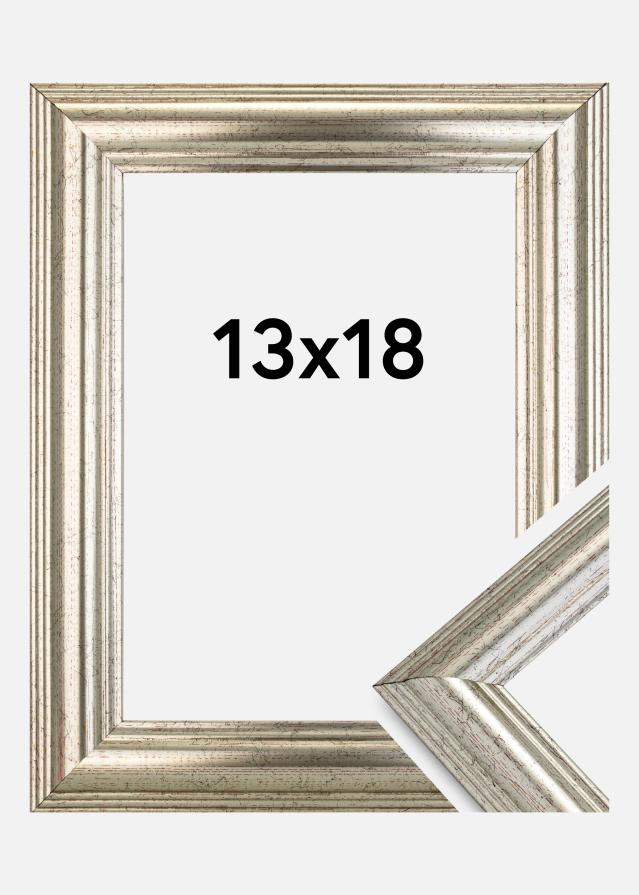 Rám Västkusten Stríbrná 13x18 cm