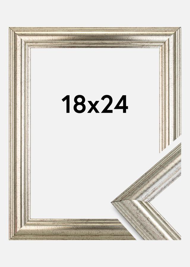 Rám Västkusten Stríbrná 18x24 cm