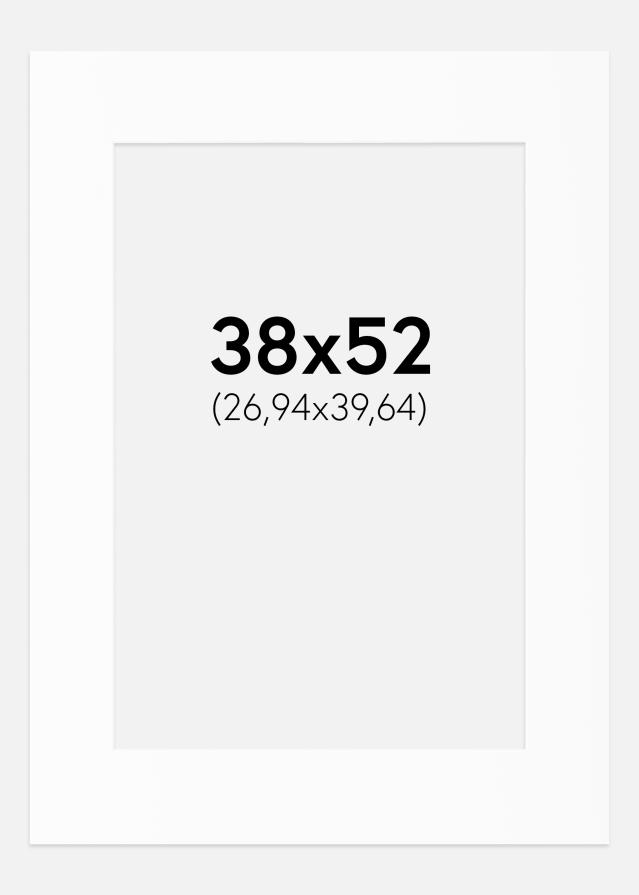 Pasparta Bílý Standard (Bílé Jádro) 38x52 cm (26,94x39,64)