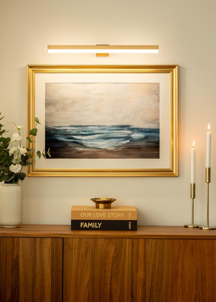 KAILA Glow Bateriové Osvětlení Obrazu 55 cm - Zlatá