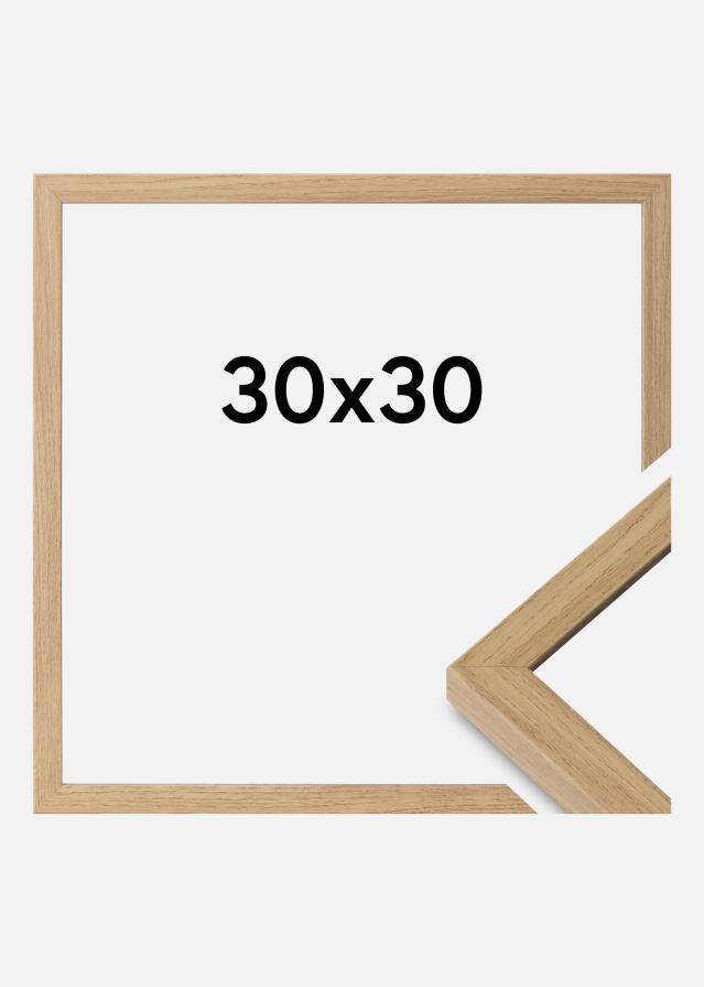 Rám Ares Akrylové sklo Natural Oak 30x30 cm