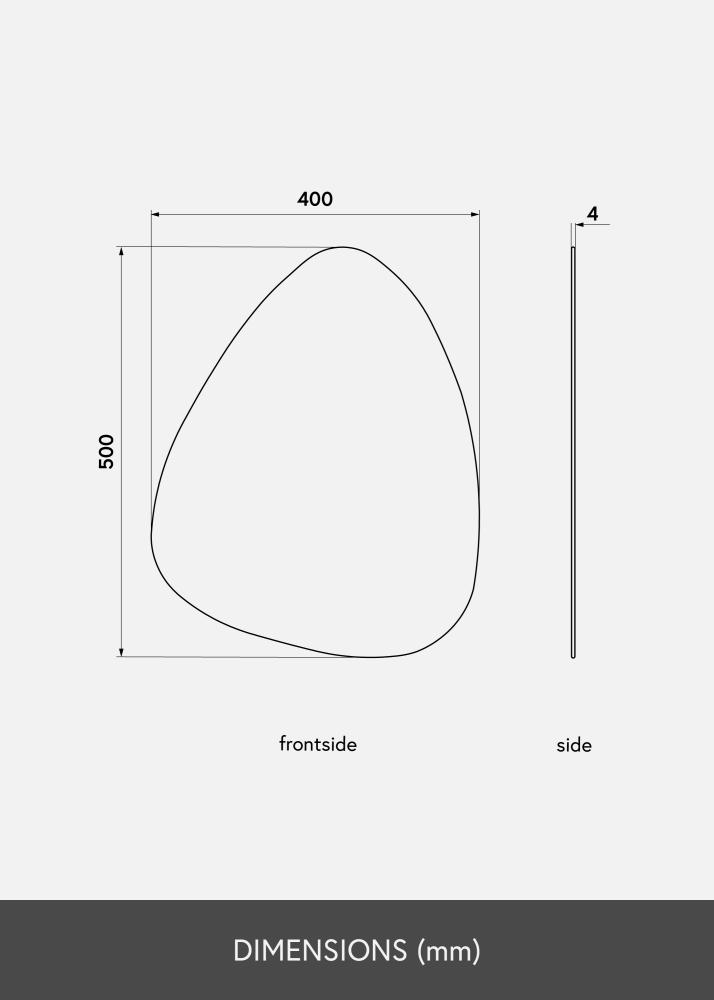 KAILA Zrcadlo Shape I 40x50 cm