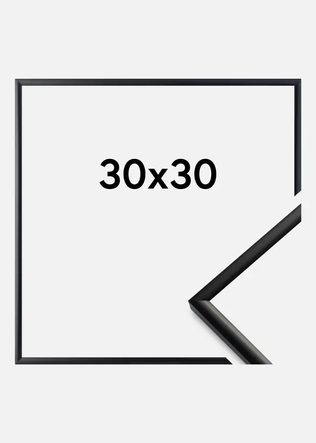 Rám New Lifestyle Akrylové sklo Matná Cerná 30x30 cm