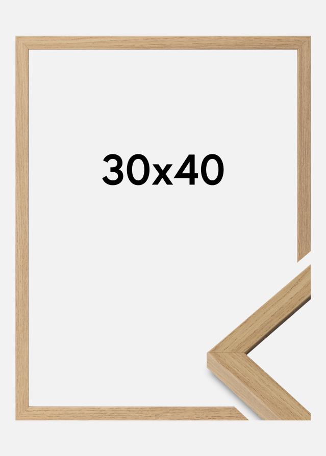 Rám Ares Akrylové sklo Natural Oak 30x40 cm