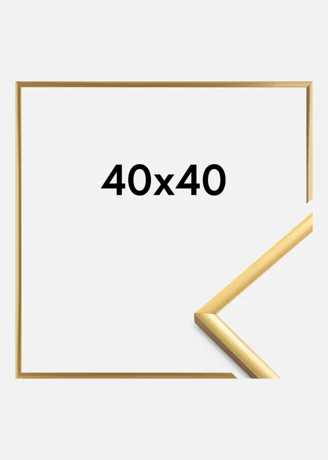 Rám New Lifestyle Akrylové sklo Shiny Gold 40x40 cm