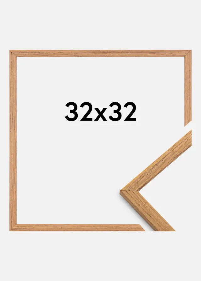 Rám Edsbyn Akrylové sklo Teakové drevo 32x32 cm
