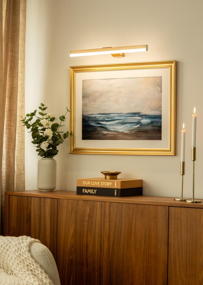 KAILA Glow Bateriové Osvětlení Obrazu 55 cm - Zlatá