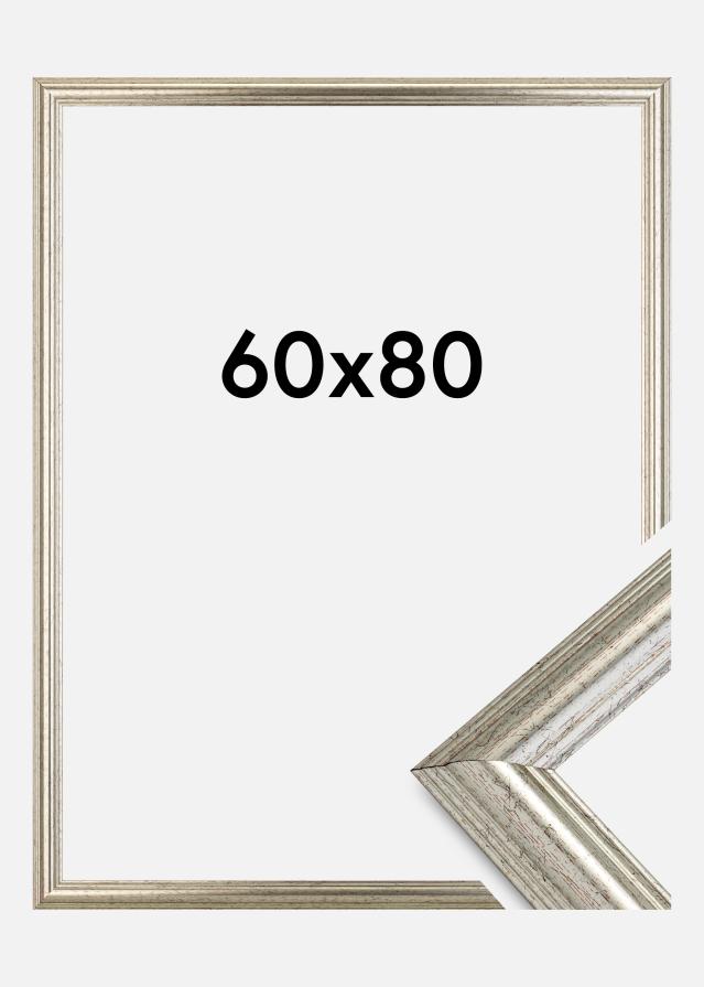 Rám Västkusten Stríbrná 60x80 cm