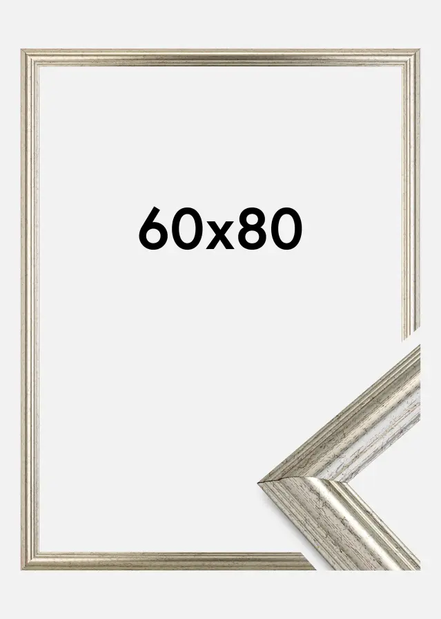 Rám Västkusten Akrylové sklo Stríbrná 60x80 cm