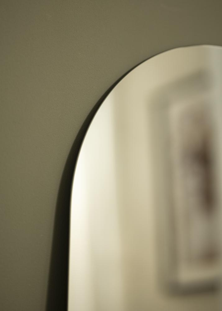 Zrcadlo borovice Oválné 40x120 cm