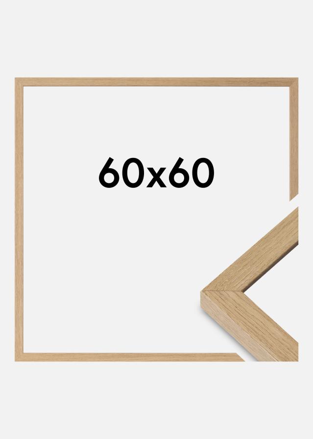 Rám Hermes Akrylové sklo Natural Oak 60x60 cm