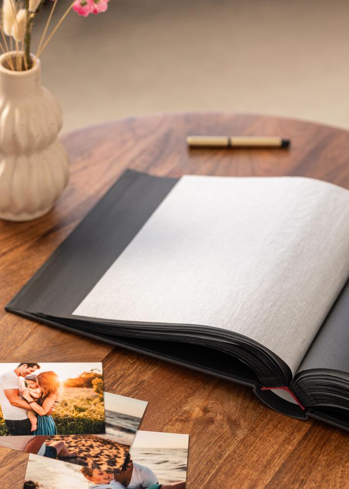 Wiro Album Cerná - 30x30 cm (100 Cerná Strany / 50 listů)