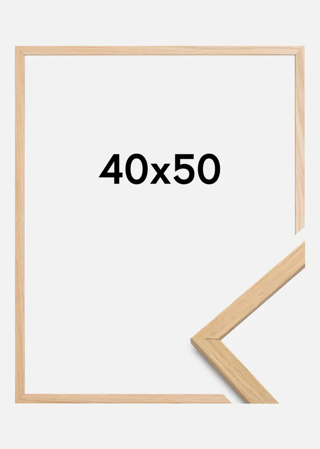 Rám Edsbyn Akrylové sklo Dub 40x50 cm