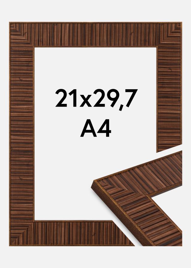 Rám Agust Akrylové sklo Rosewood 21x29,7 cm (A4)