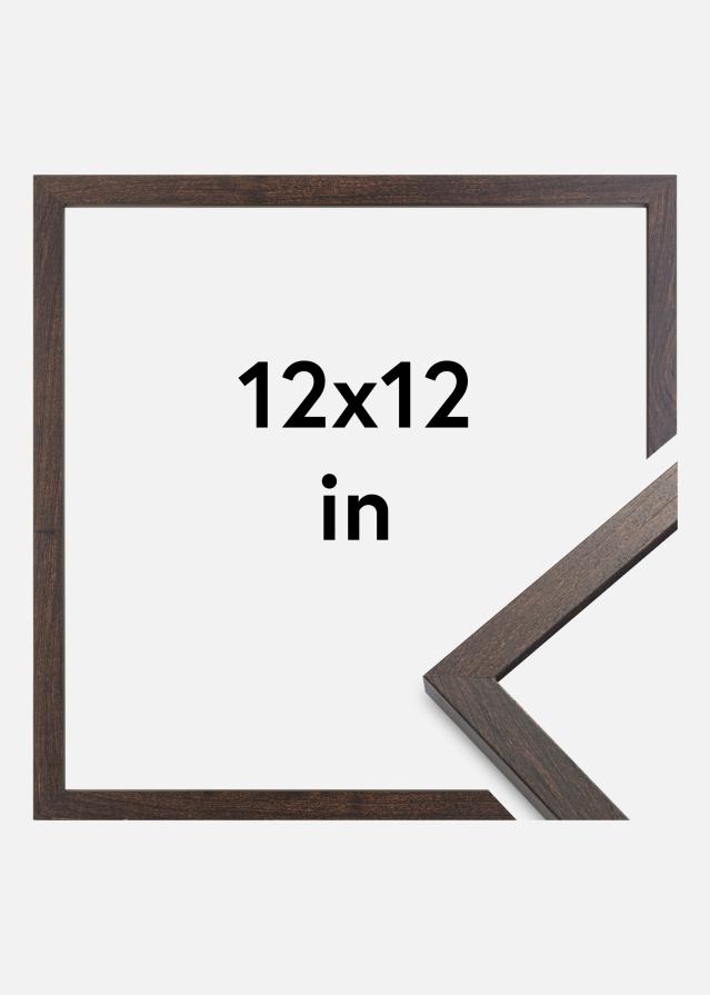Rám Trendy Akrylové sklo vlašký orech 12x12 inches (30,48x30,48 cm)