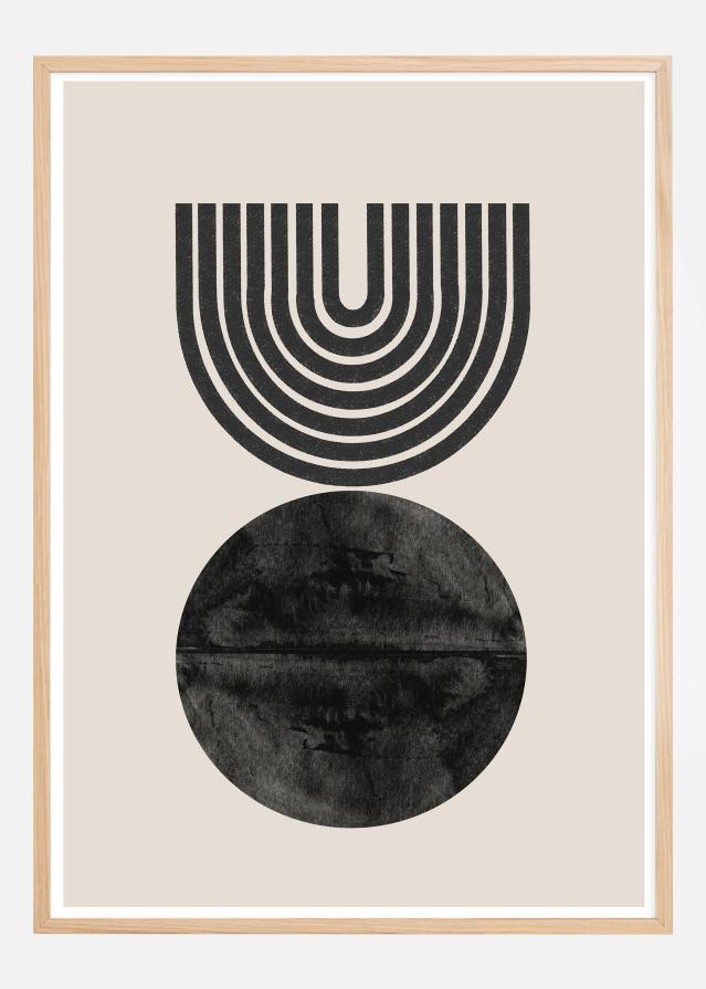 Flow Shapes No15 Plakát