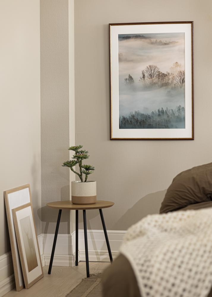 Rám Horndal hnědý 34x42 cm - Pasparty Bílý 25x32 cm