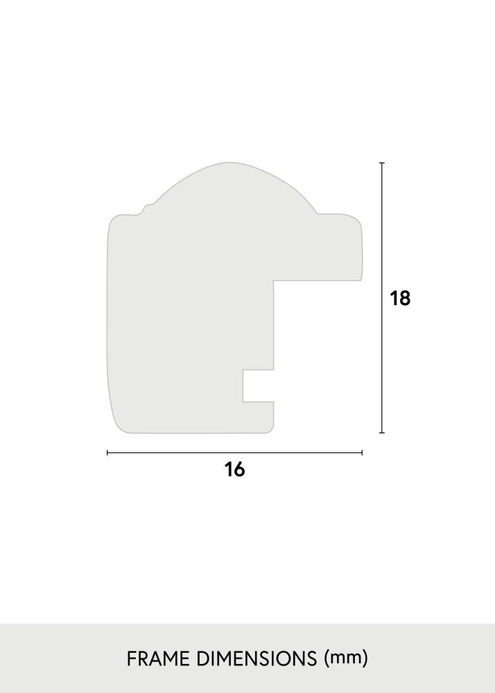 Zrcadlo Sylvia Stríbrná - Vlastní rozmery