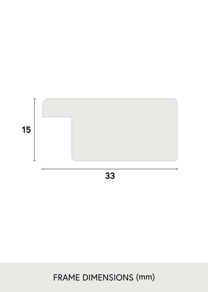 Rám Sandra Hnedá 60x80 cm