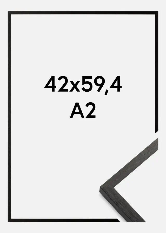 Rám Chair Cerná 42x59,4 cm (A2)