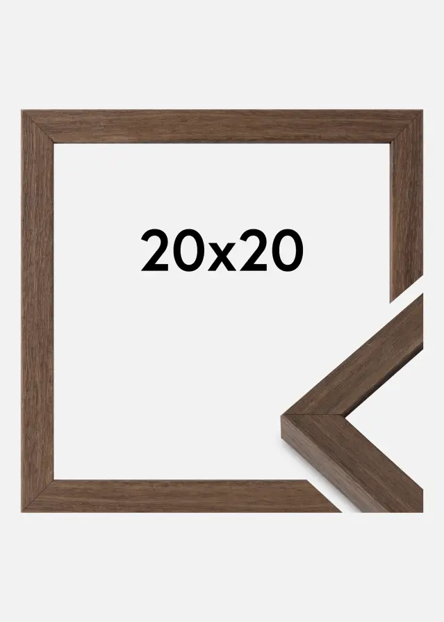 Rám Hermes Akrylové sklo Vlašký orech 20x20 cm