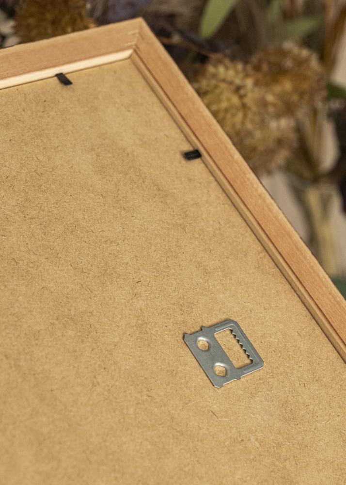 Rám Siljan Hnědá 45x45 cm - Pasparty Bílý 34x34 cm