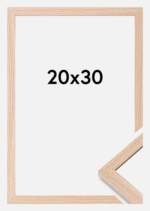 Rám Modern Akrylové sklo Dub 20x30 cm