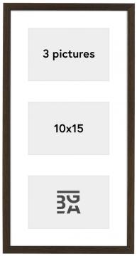 Edsbyn Kolážový rám XIII Vlašký orech - 3 Obrazy (10x15 cm)