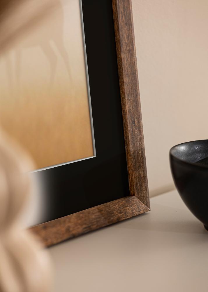 Rám Fiorito Washed Oak 60x80 cm - Pasparta Cerná 50x70 cm