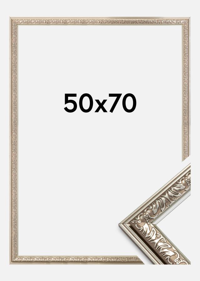 Rám Nostalgia Stríbrná 50x70 cm