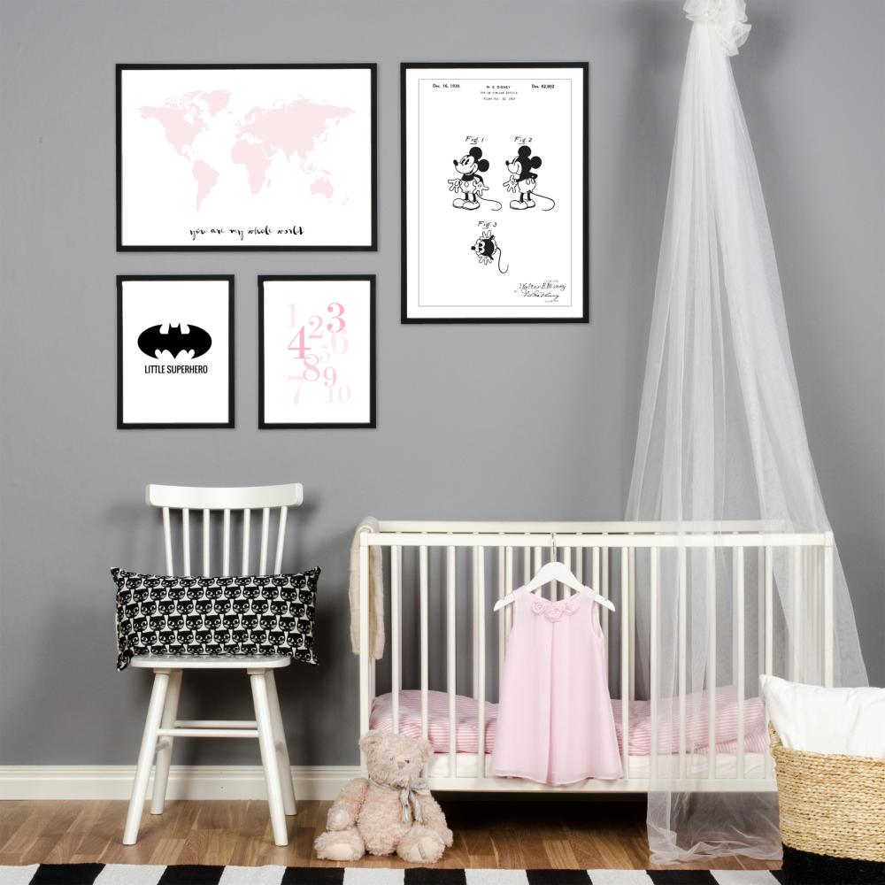 Patentový výkres - Disney - Mickey Mouse Plakát