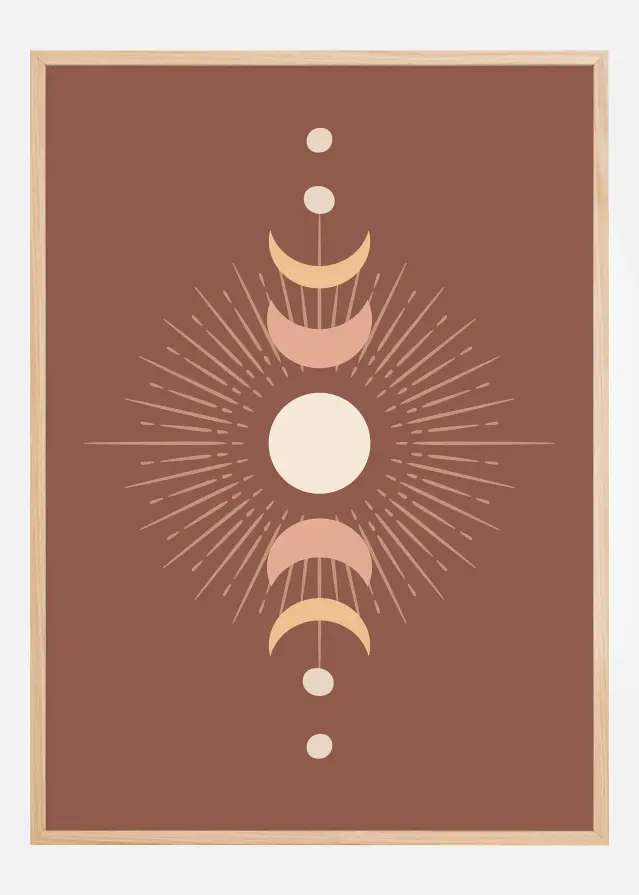 Moonphase No3 Plakát