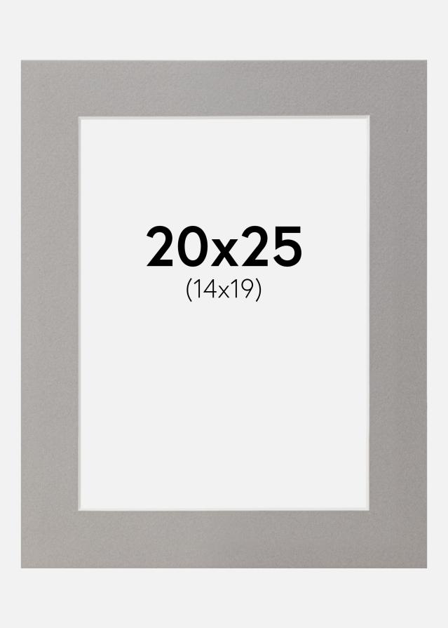 Pasparta Šedá 20x25 cm (14x19)