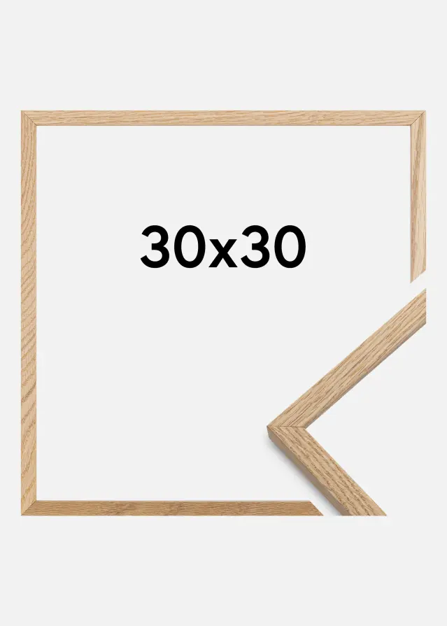 Rám Oslo Akrylové sklo Dub 30x30 cm