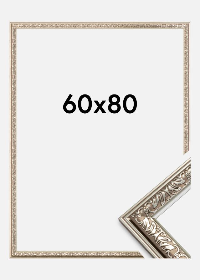 Rám Nostalgia Stríbrná 60x80 cm