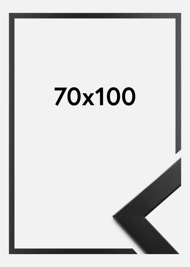 Rám Trendline Akrylové sklo Cerná 70x100 cm