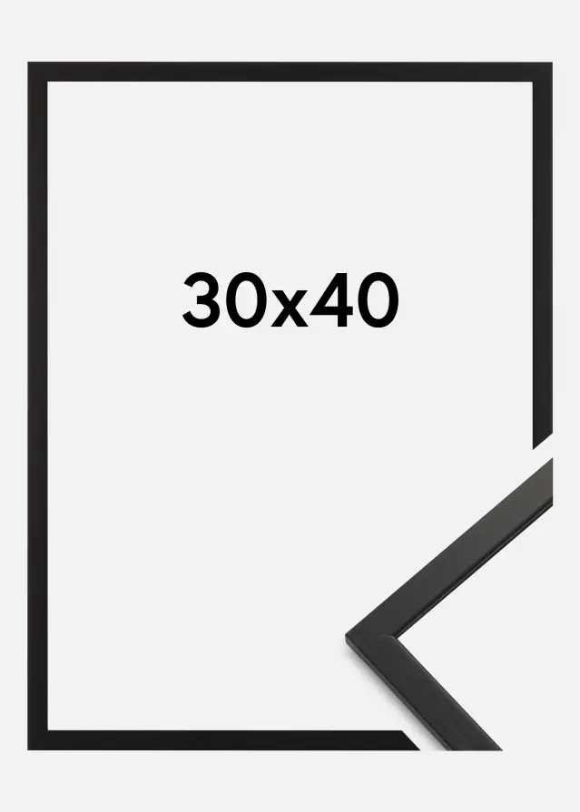 Rám Edsbyn Akrylové sklo Cerná 30x40 cm