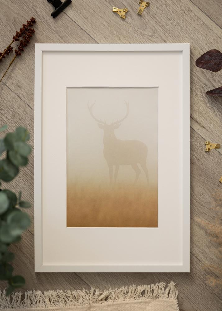 Rám Modern Akrylové sklo Bílá 50x50 cm