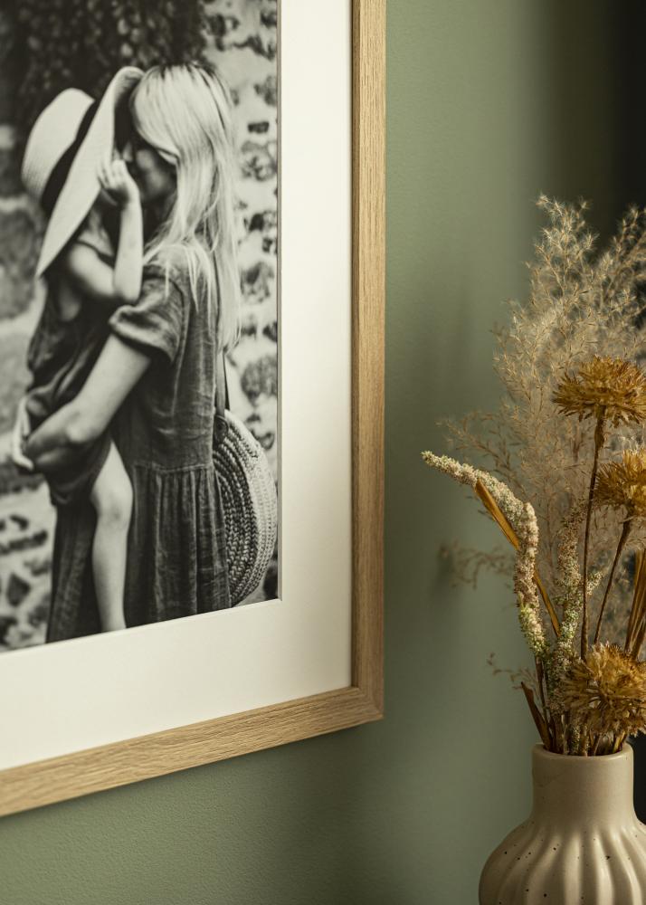 Pasparta Bílá Standardní Bílý stred 40x50 cm (29x39)