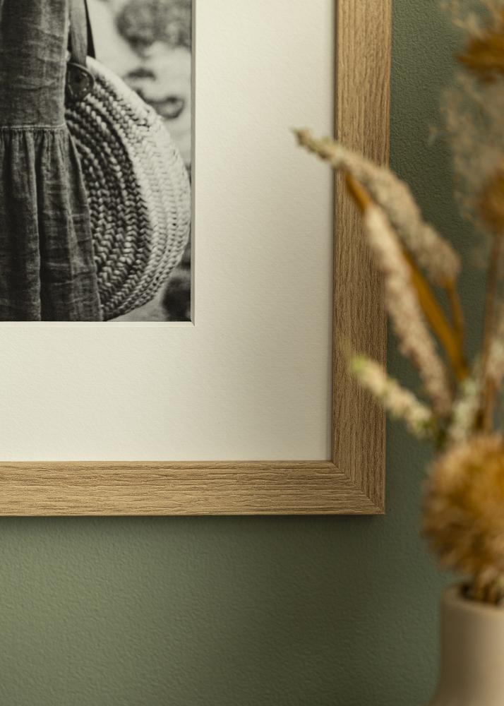 Pasparta Bílá Standardní Bílý stred 40x50 cm (29x39)