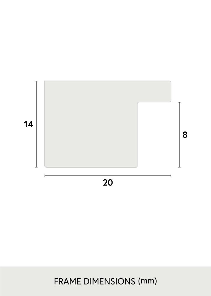 Rám New York Cerná 10x15 cm