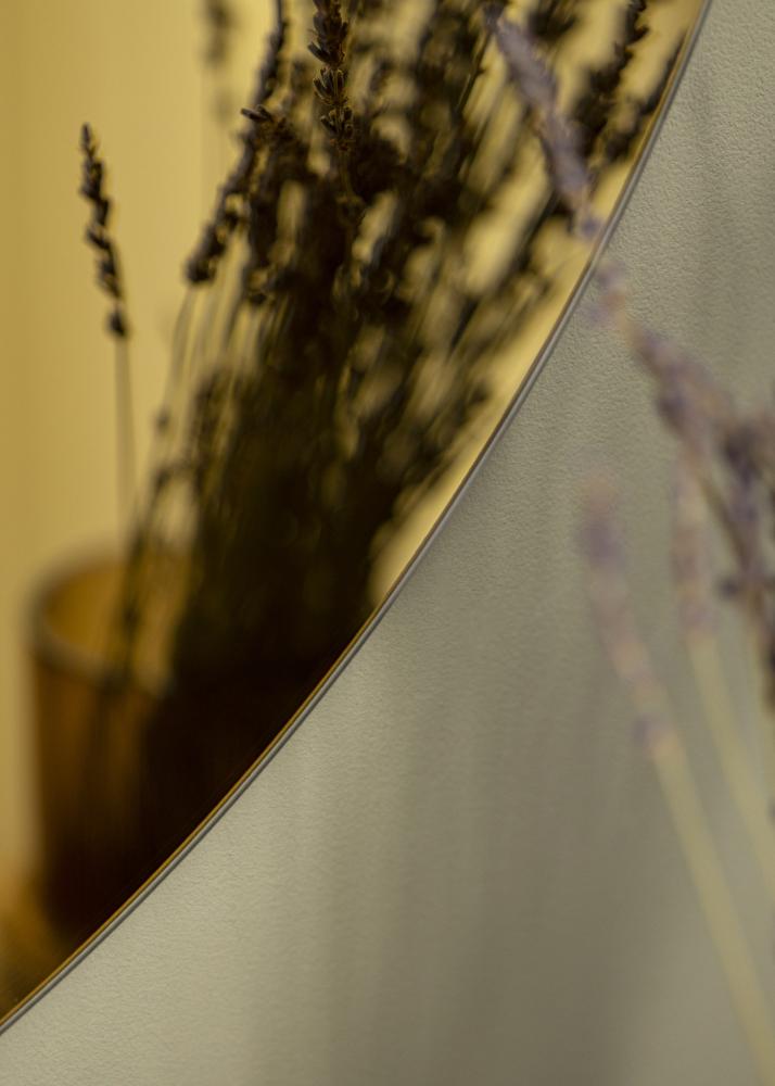 Zrcadlo Golden Yellow 80 cm Ø