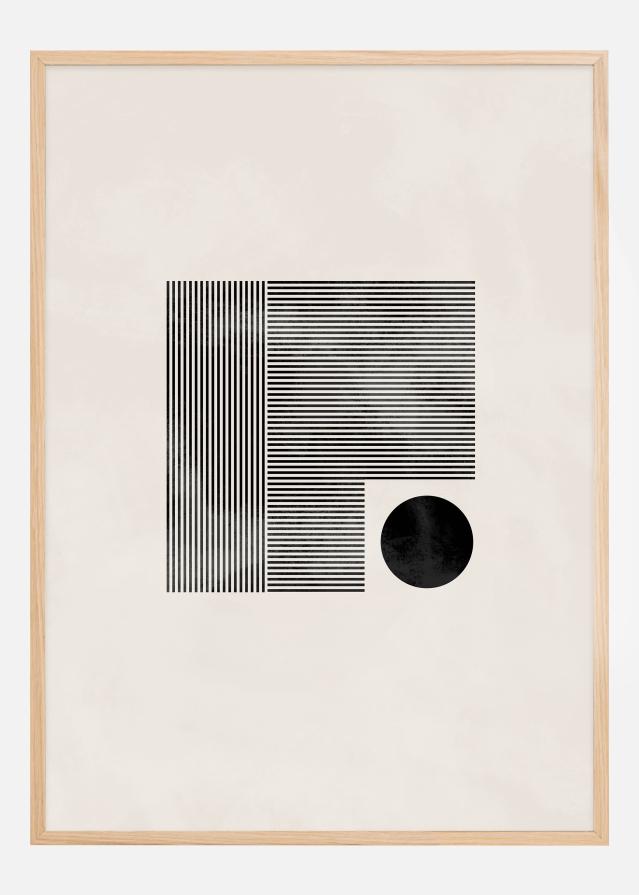 Minimalist square Plakát