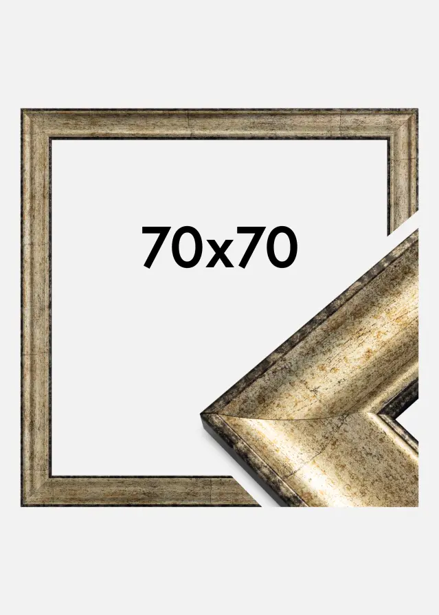 Rám Saltsjöbaden Akrylové sklo Starožitné zlato 70x70 cm