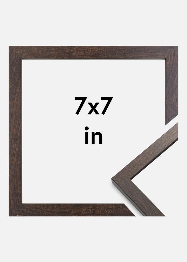 Rám Trendy Akrylové sklo vlašký orech 7x7 inches (17,8x17,8 cm)