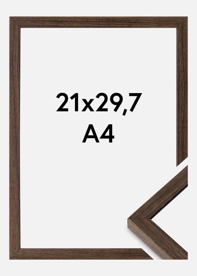 Rám Ares Akrylové sklo Vlašký orech 21x29,7 cm (A4)